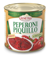 Demetra - Peperoni Piquillo Arrostiti barattolo gr.2500 pz.1 SENZA GLUTINE